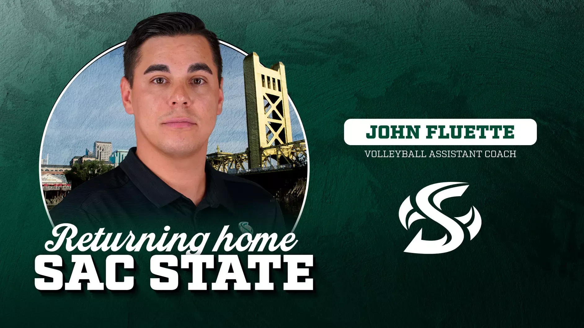 Hornet Alum John Fluette Named Assistant Volleyball Coach